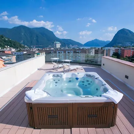 Apartment La Perla Del Ticino Attico Lugano
